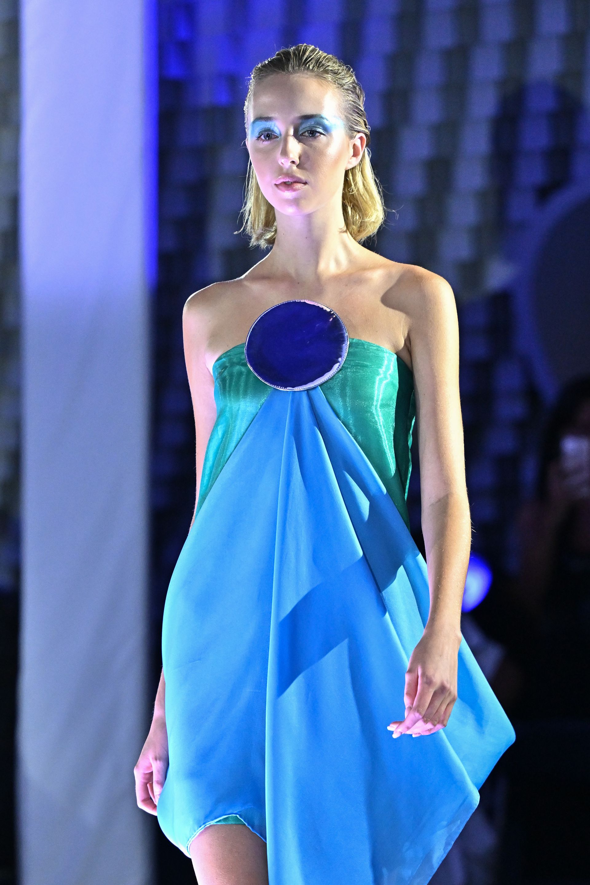 Paris Fashion Week, two (Italian) princesses on the Pierre Cardin catwalk Paris Fashion Week, two (Italian) princesses on the Pierre Cardin catwalk